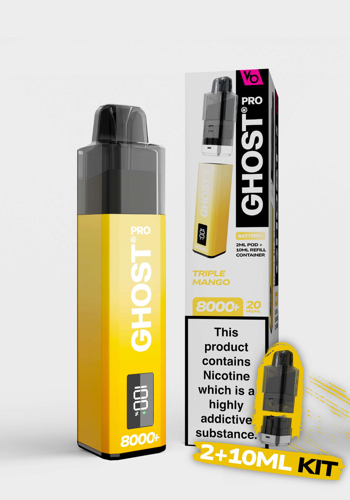 Ghost Pro 8000+  2+10ml Kit