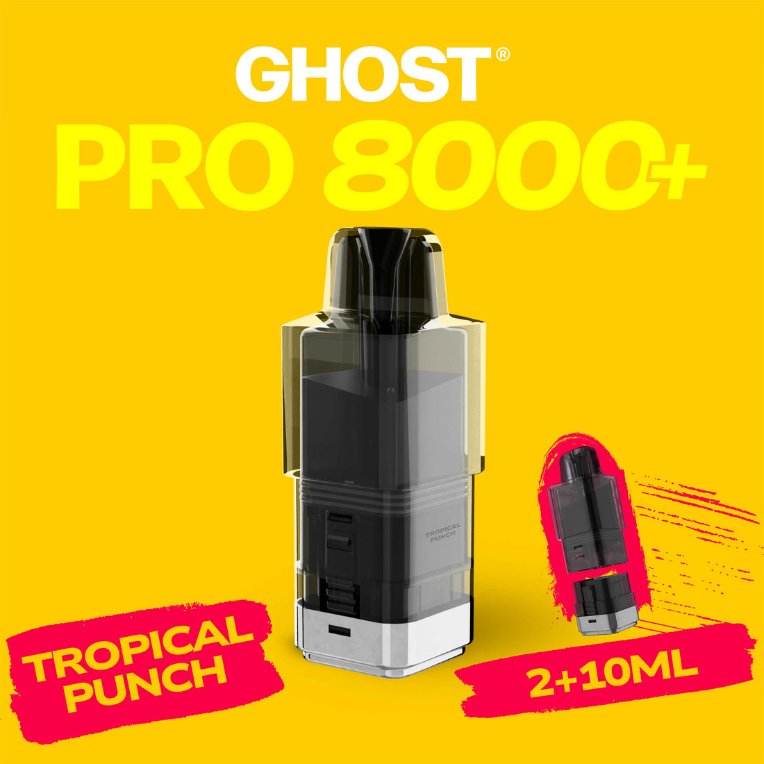 Ghost Pro 8000+ 2ml Pods