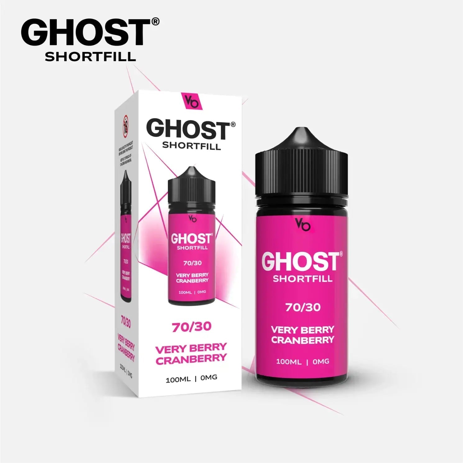 Ghost® Shortfill 100ml 70/30 (0mg)