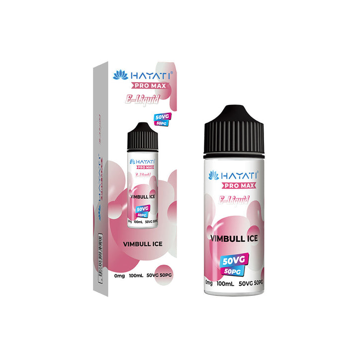 Hayati® Pro Max Shortfill 100ml 50VG/50PG (0mg)