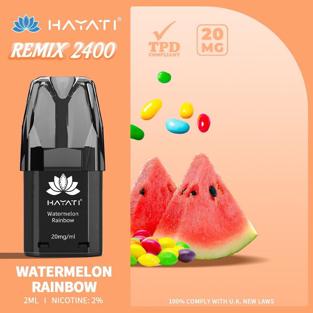 Hayati® Remix 2400 Pods (20mg)