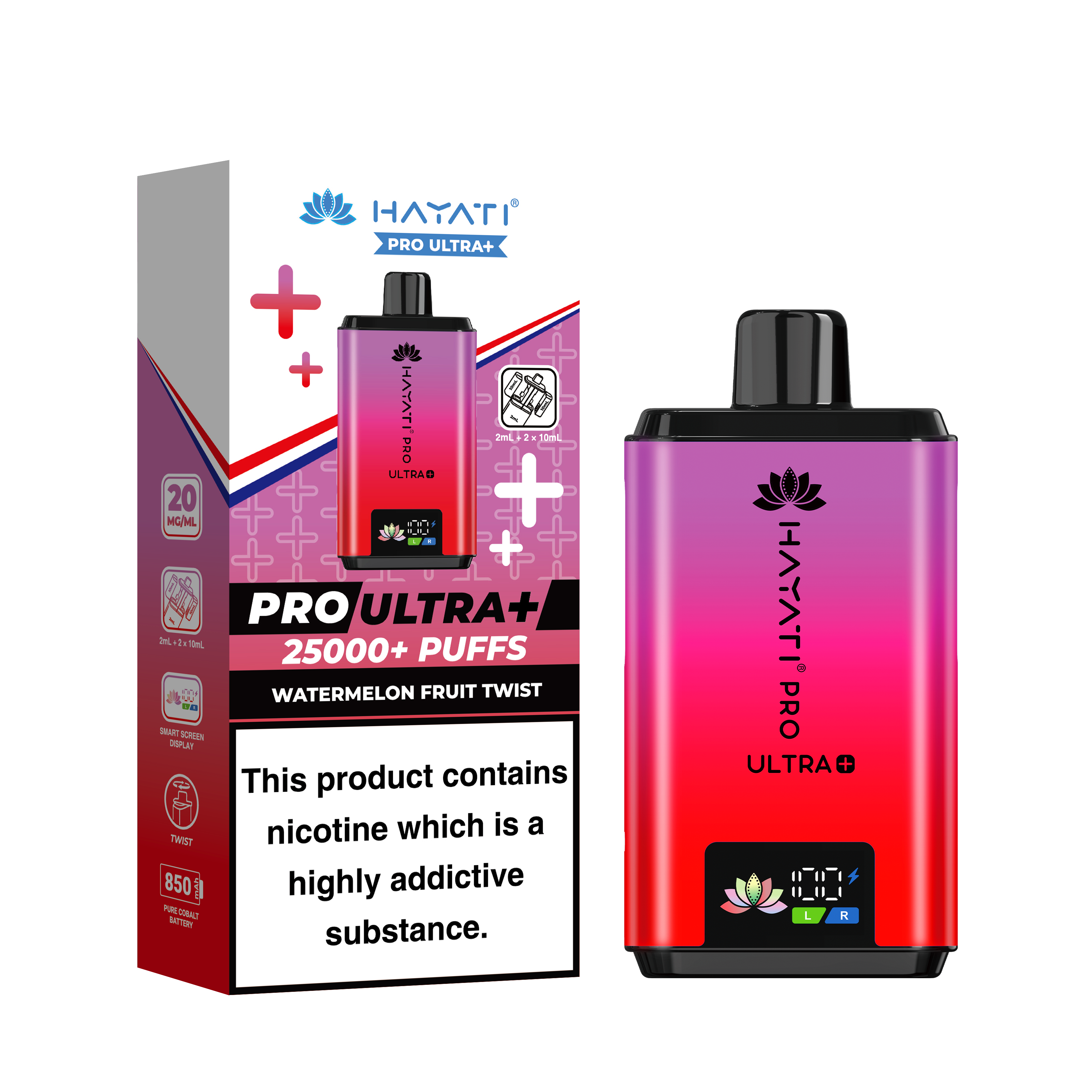 Hayati® Pro Ultra+ Reusable Kit (20mg)