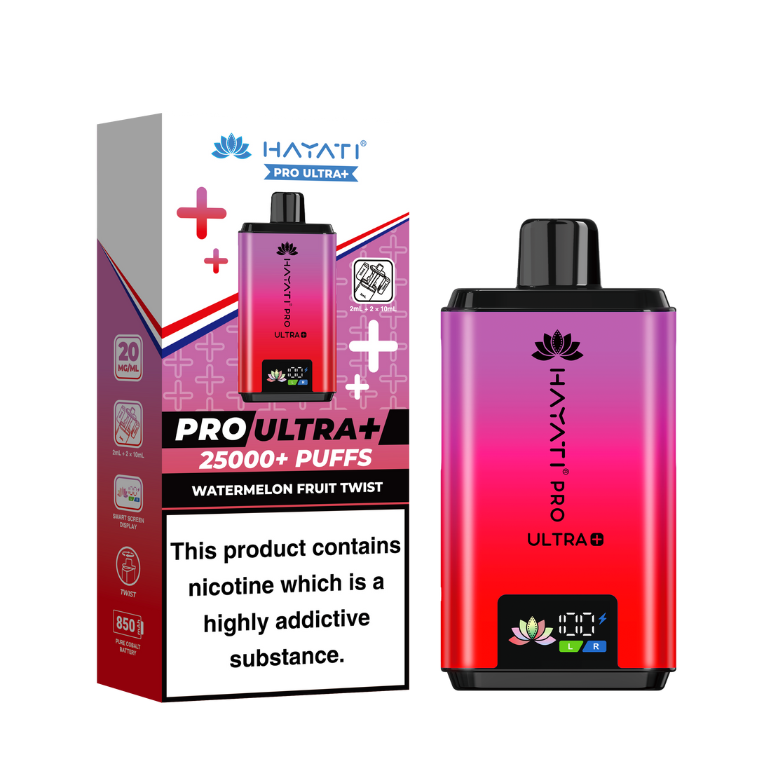 Hayati® Pro Ultra+ Reusable Kit (20mg)