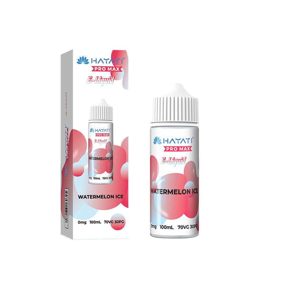 Hayati® Pro Max Shortfill 100ml 70VG/30PG (0mg)