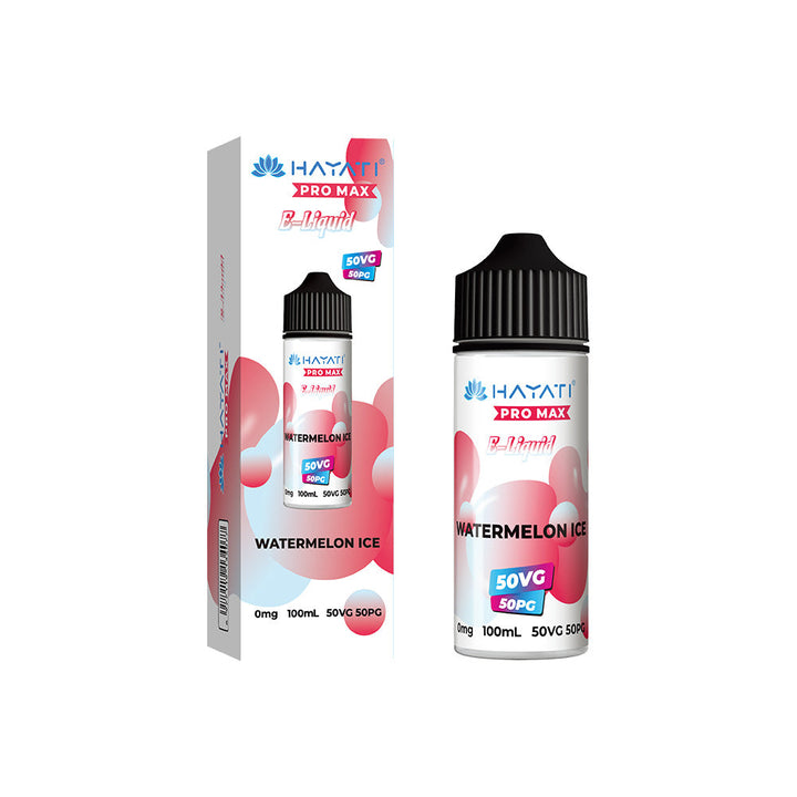 Hayati® Pro Max Shortfill 100ml 50VG/50PG (0mg)