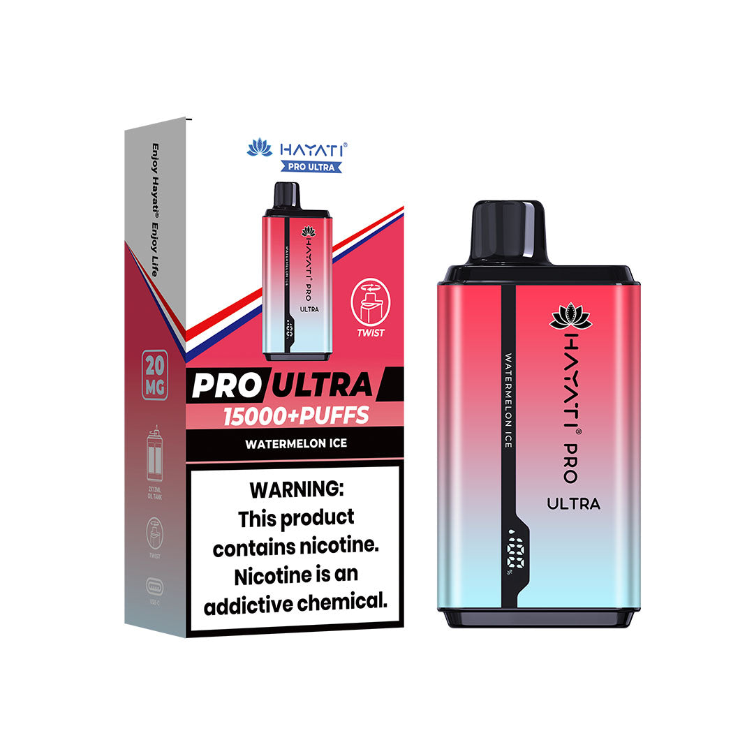 Hayati Pro Ultra 15000+ Puff 0MG
