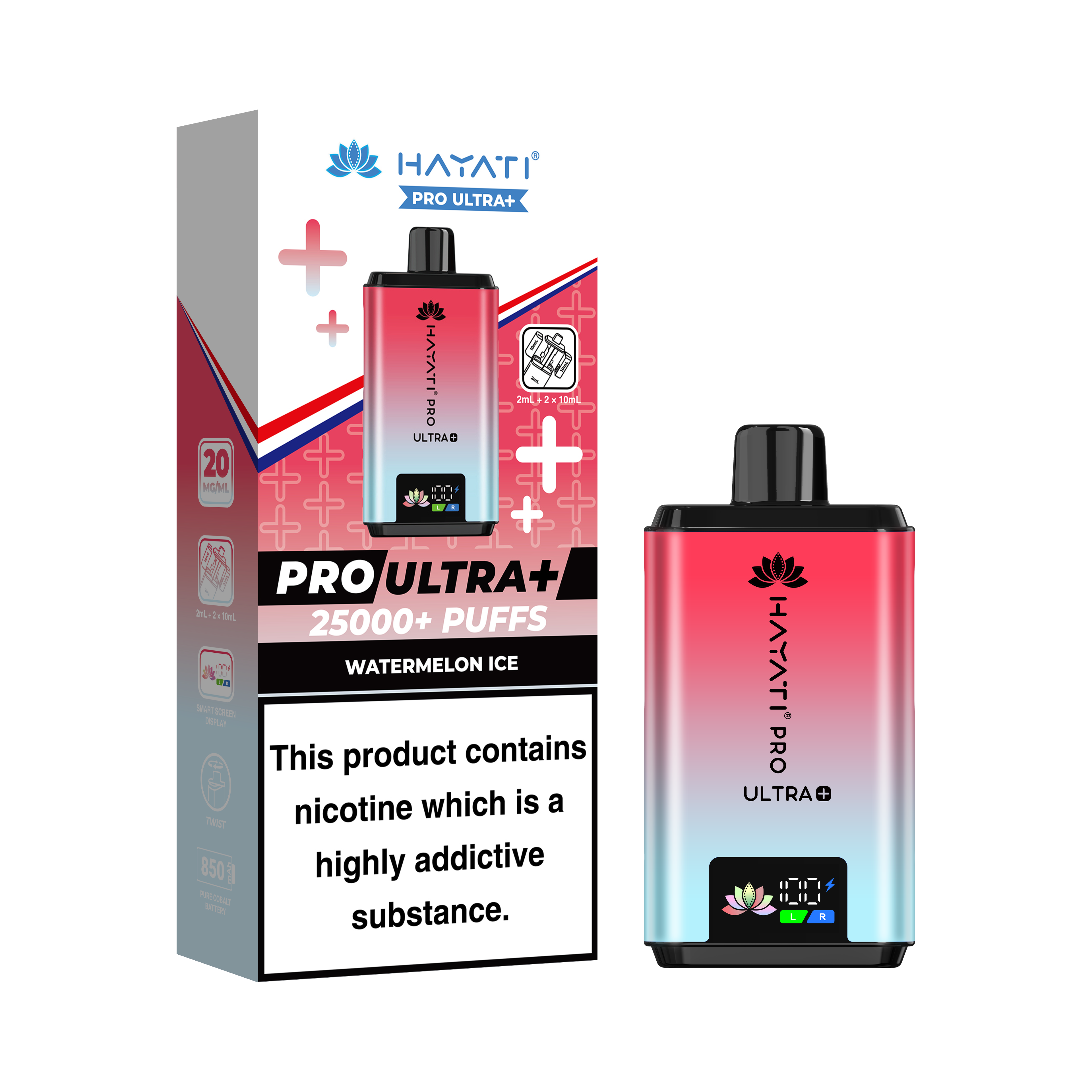 Hayati® Pro Ultra+ Reusable Kit (20mg)