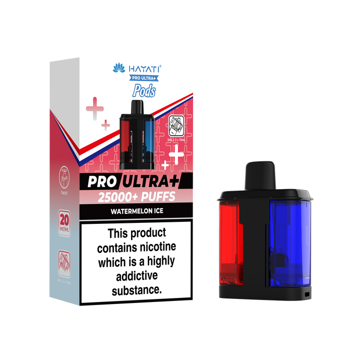 Hayati® Pro Ultra+ 25K Prefilled Pods (20mg)