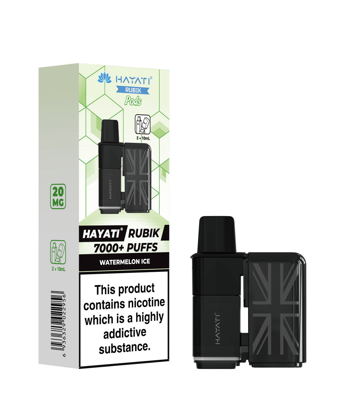 Hayati® Rubik Refillable Pods (20mg)