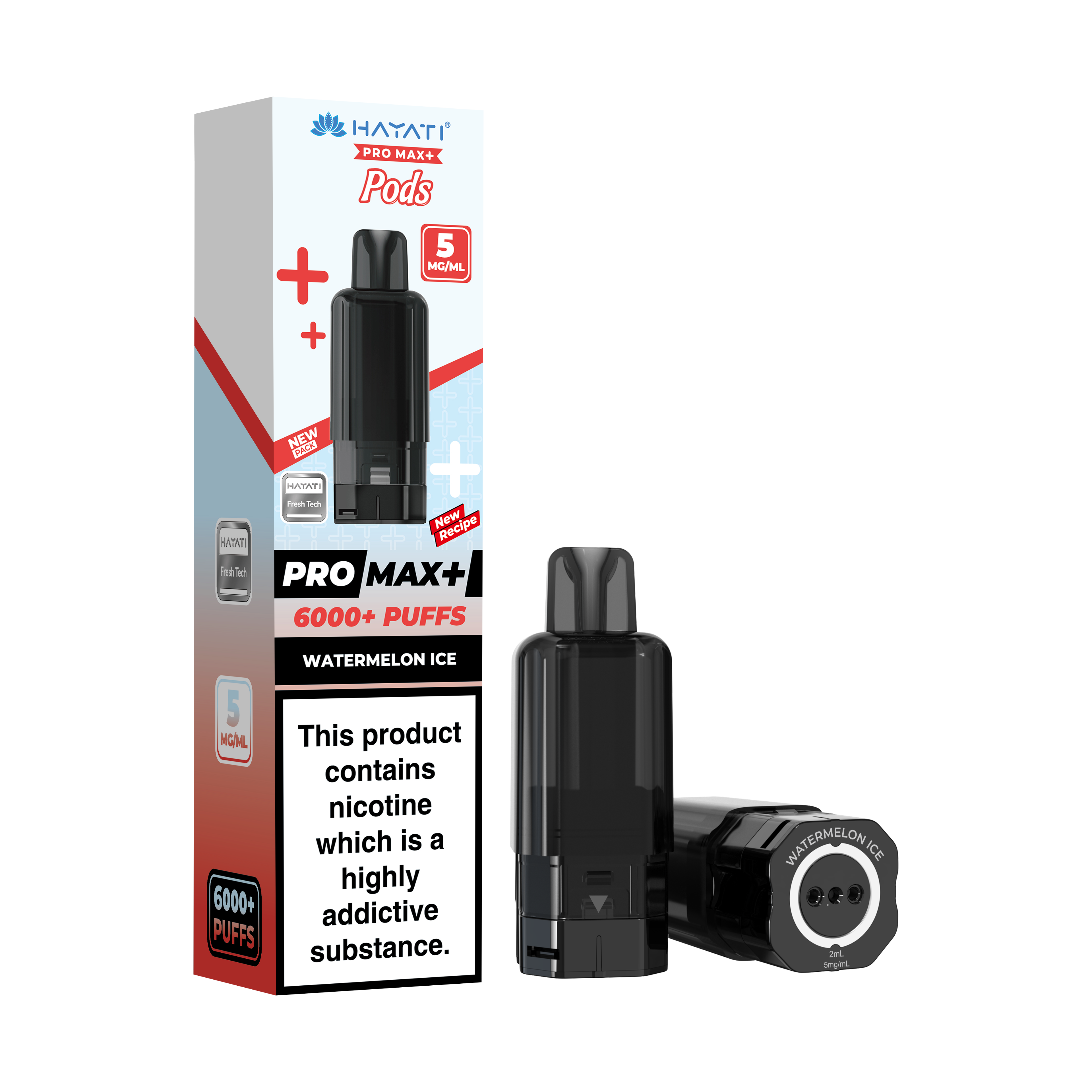 Hayati® Pro Max+ 6000+ Pods (5mg)