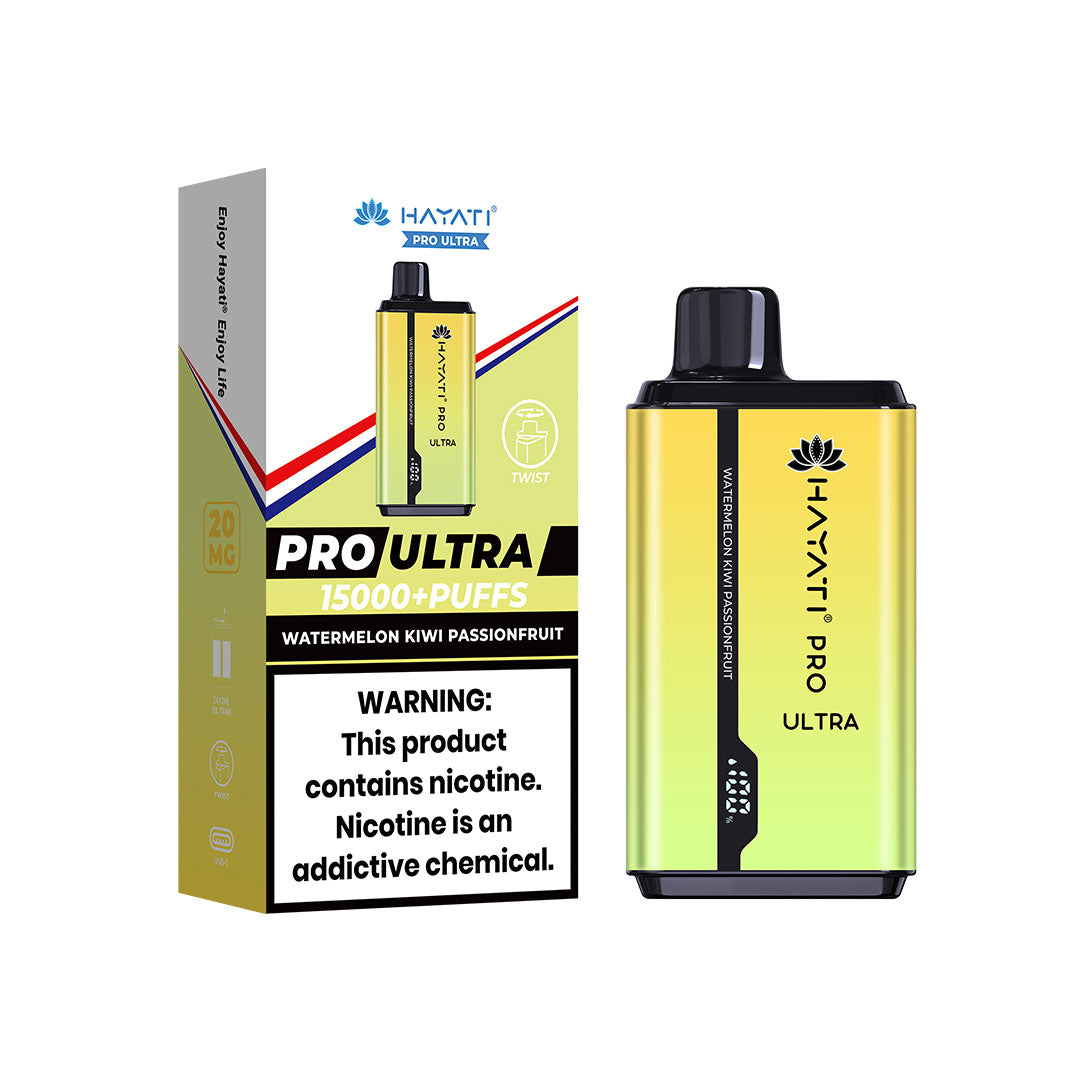 Hayati Pro Ultra 15000+ Puff 0MG