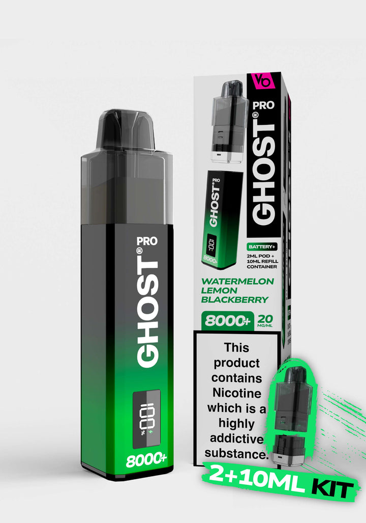 Ghost Pro 8000+  2+10ml Kit