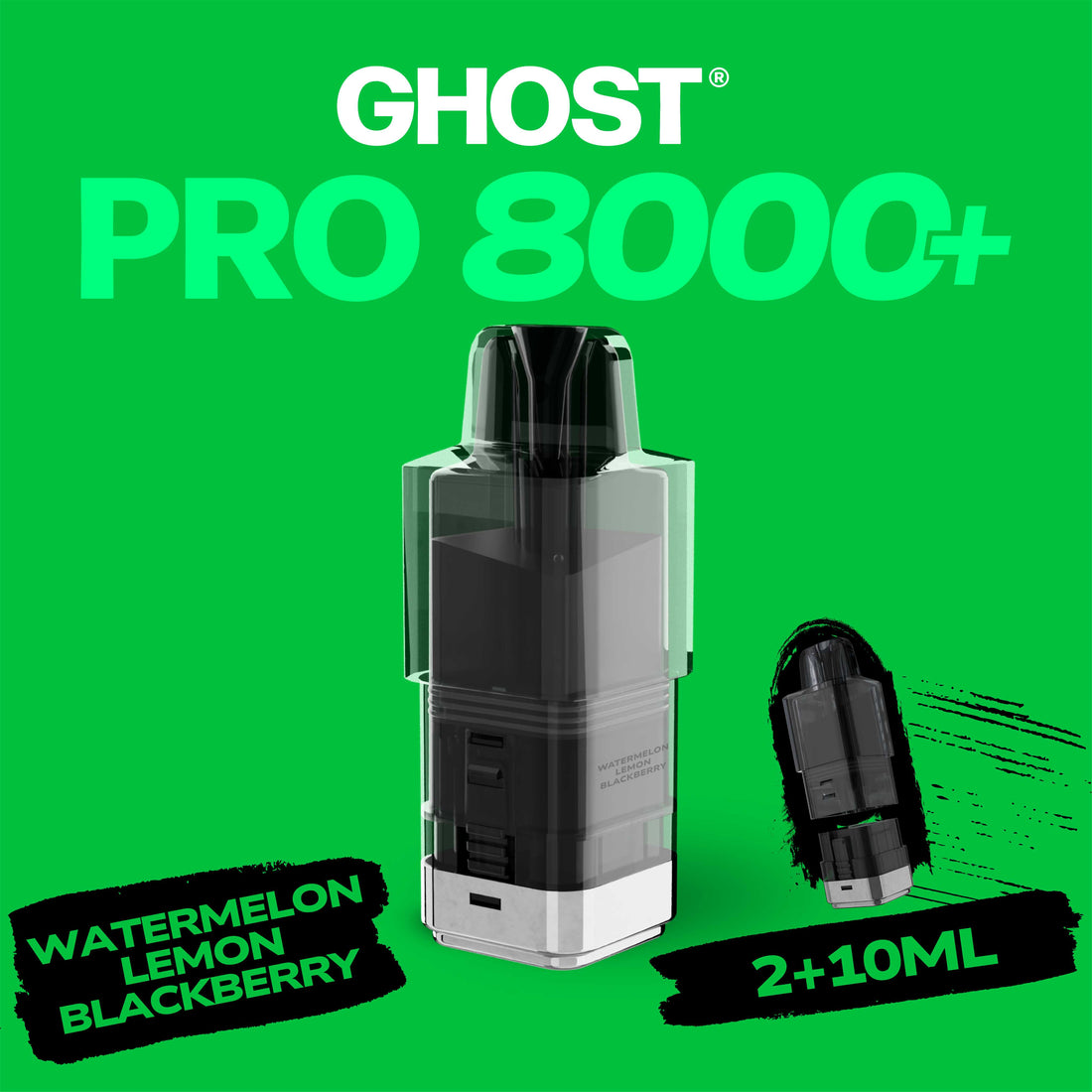 Ghost Pro 8000+ 2ml Pods
