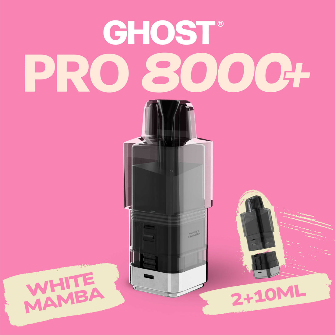 Ghost Pro 8000+ 2ml Pods