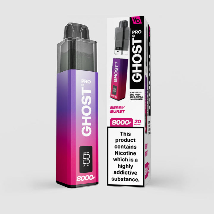 Ghost® 8000+ Reusable Vape Kit (20mg)