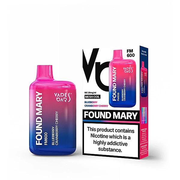 Vapes Bar Found Mary 600 20mg