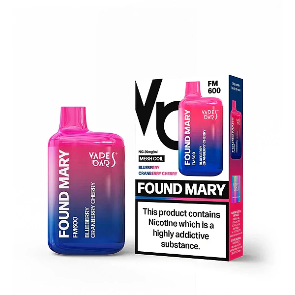 Vapes Bar Found Mary 600 20mg