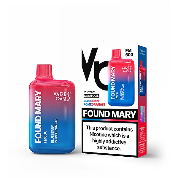 Vapes Bar Found Mary 600 20mg
