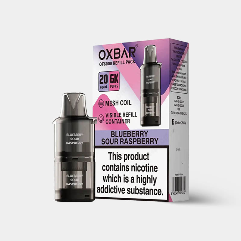 Oxbar® OF6000 Prefilled Pods