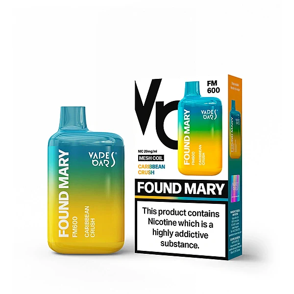 Vapes Bar Found Mary 600 20mg