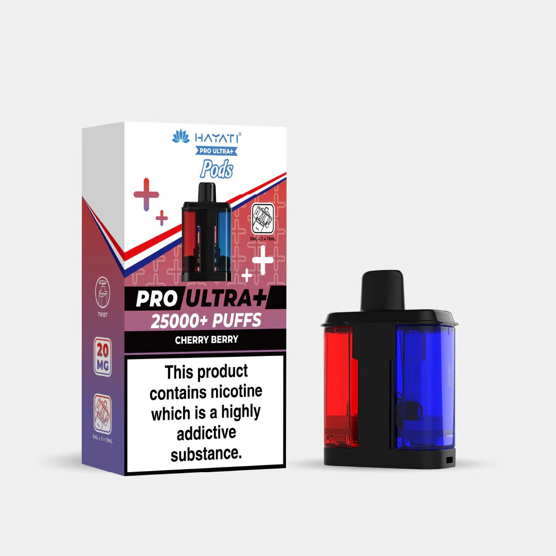 Hayati® Pro Ultra+ 25K Prefilled Pods (20mg)