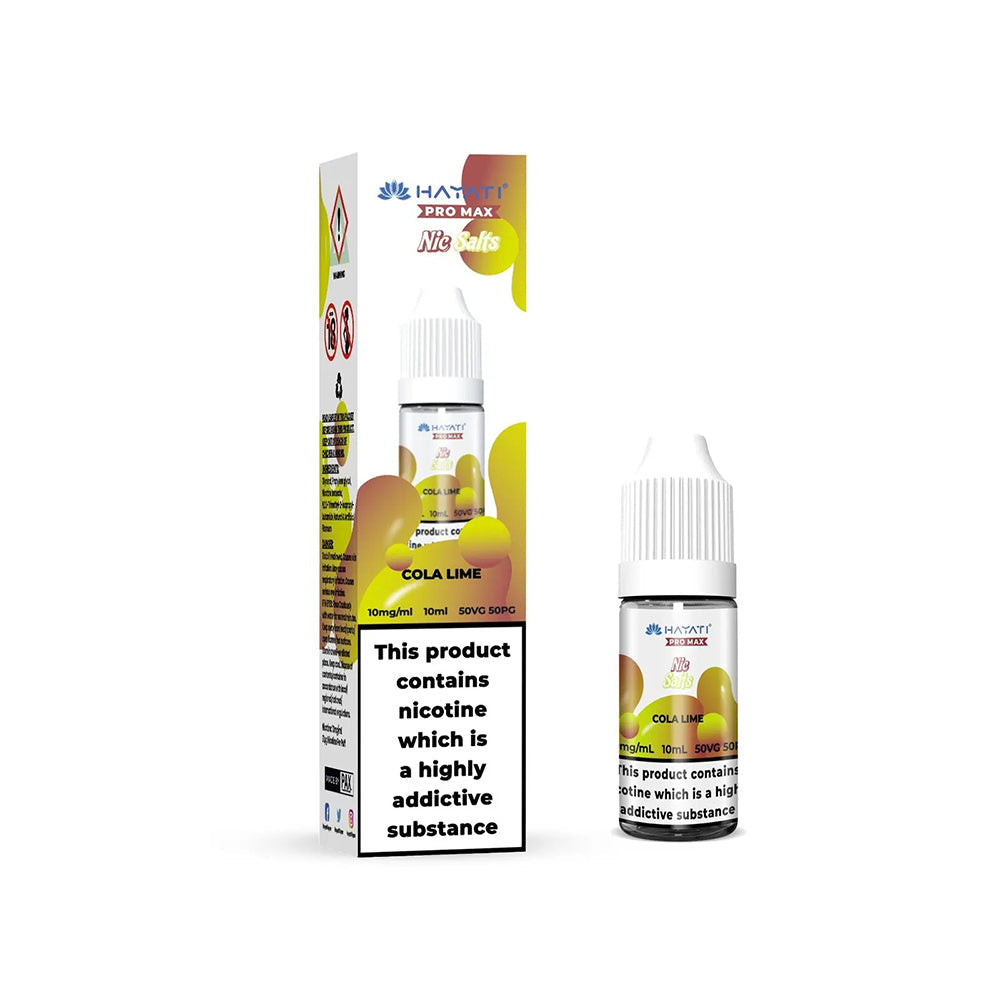 Hayati® Pro Max Nic Salts (10mg)