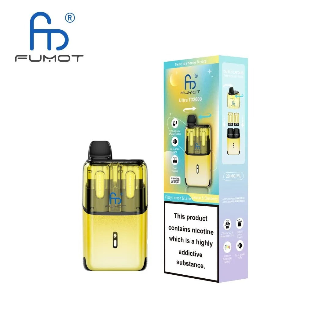 Fizzy lemon lime / lemon & blueberry