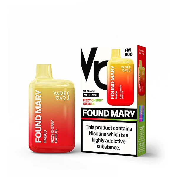 Vapes Bar Found Mary 600 20mg