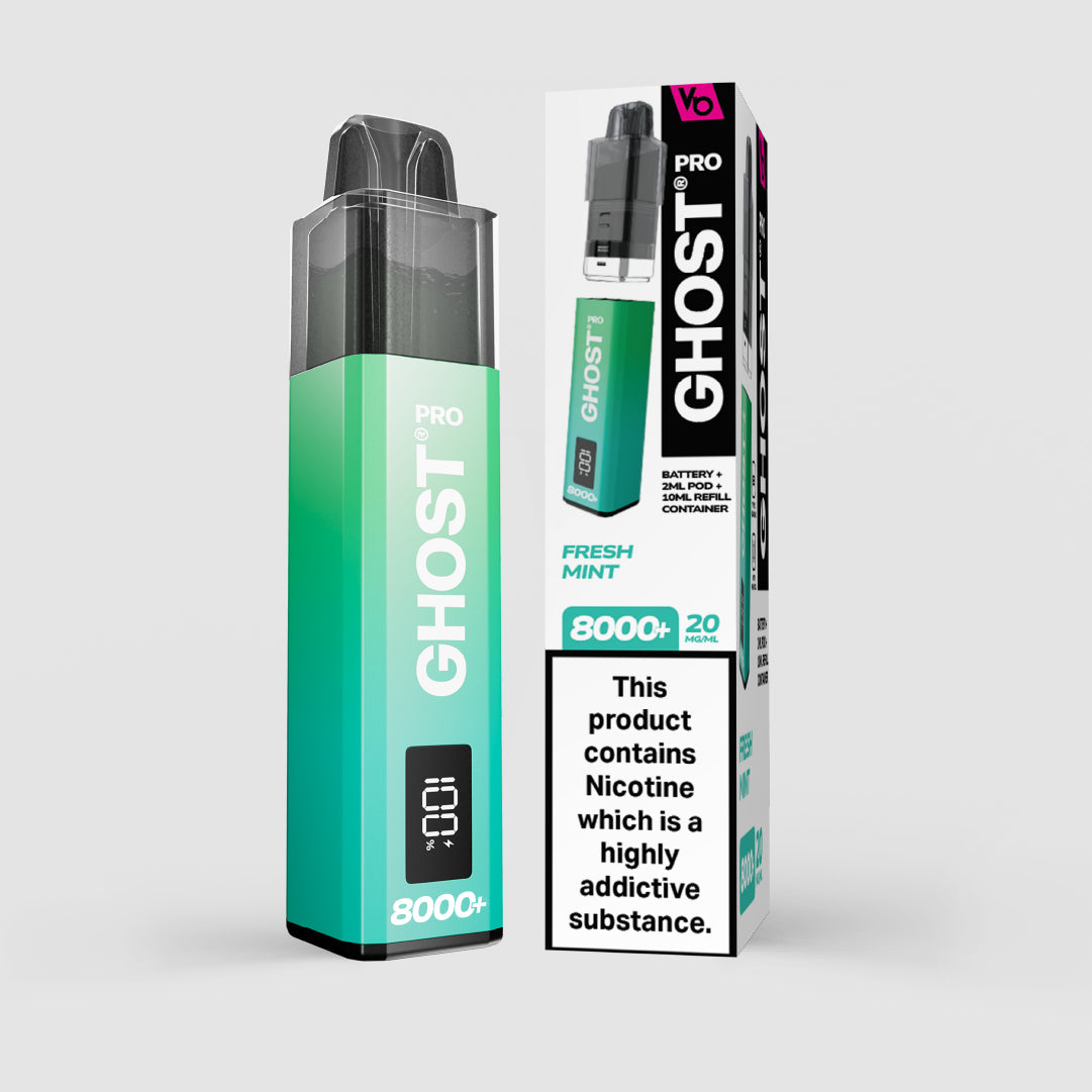 Ghost® 8000+ Reusable Vape Kit (20mg)