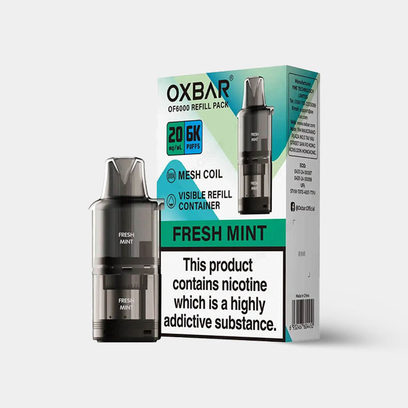 Oxbar® OF6000 Prefilled Pods