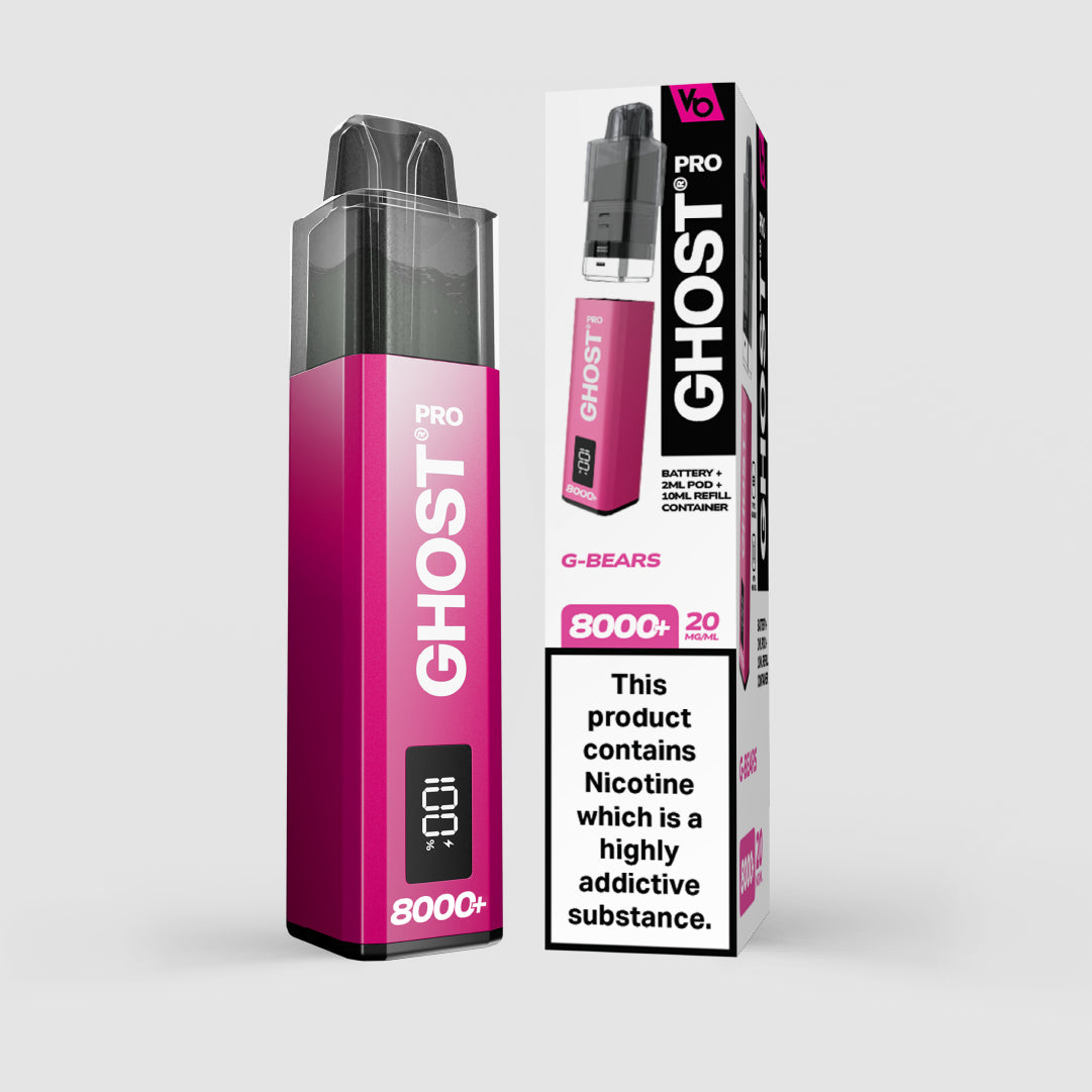 Ghost® 8000+ Reusable Vape Kit (20mg)