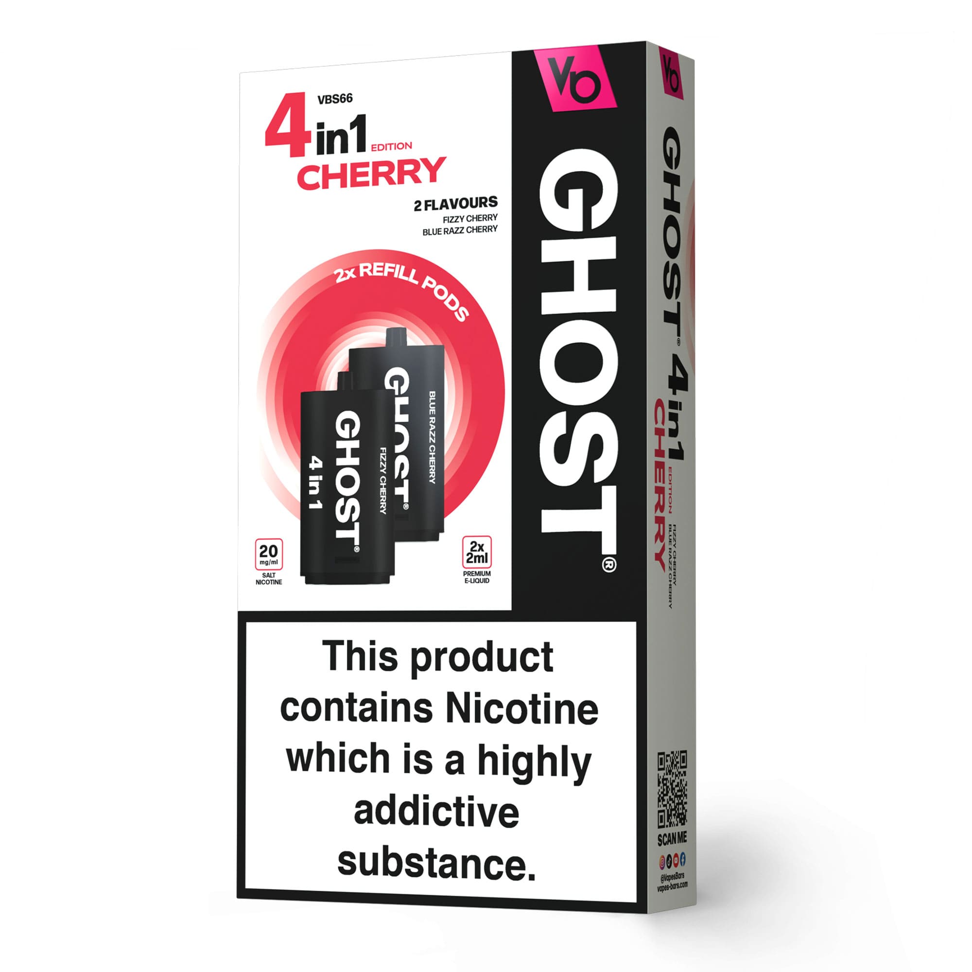 Ghost® VBS66 4in1 Prefilled Pods (20mg)