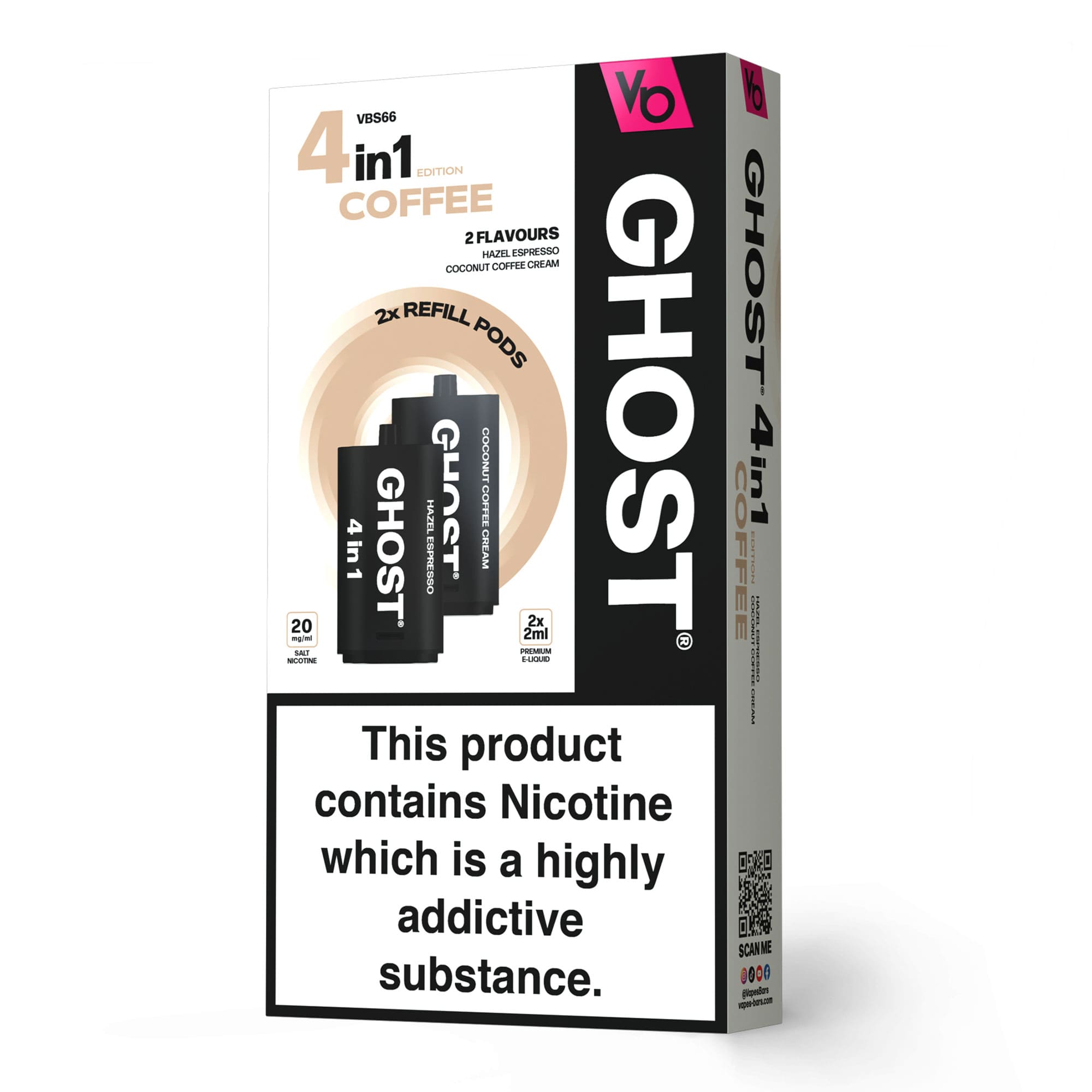 Ghost® VBS66 4in1 Prefilled Pods (20mg)