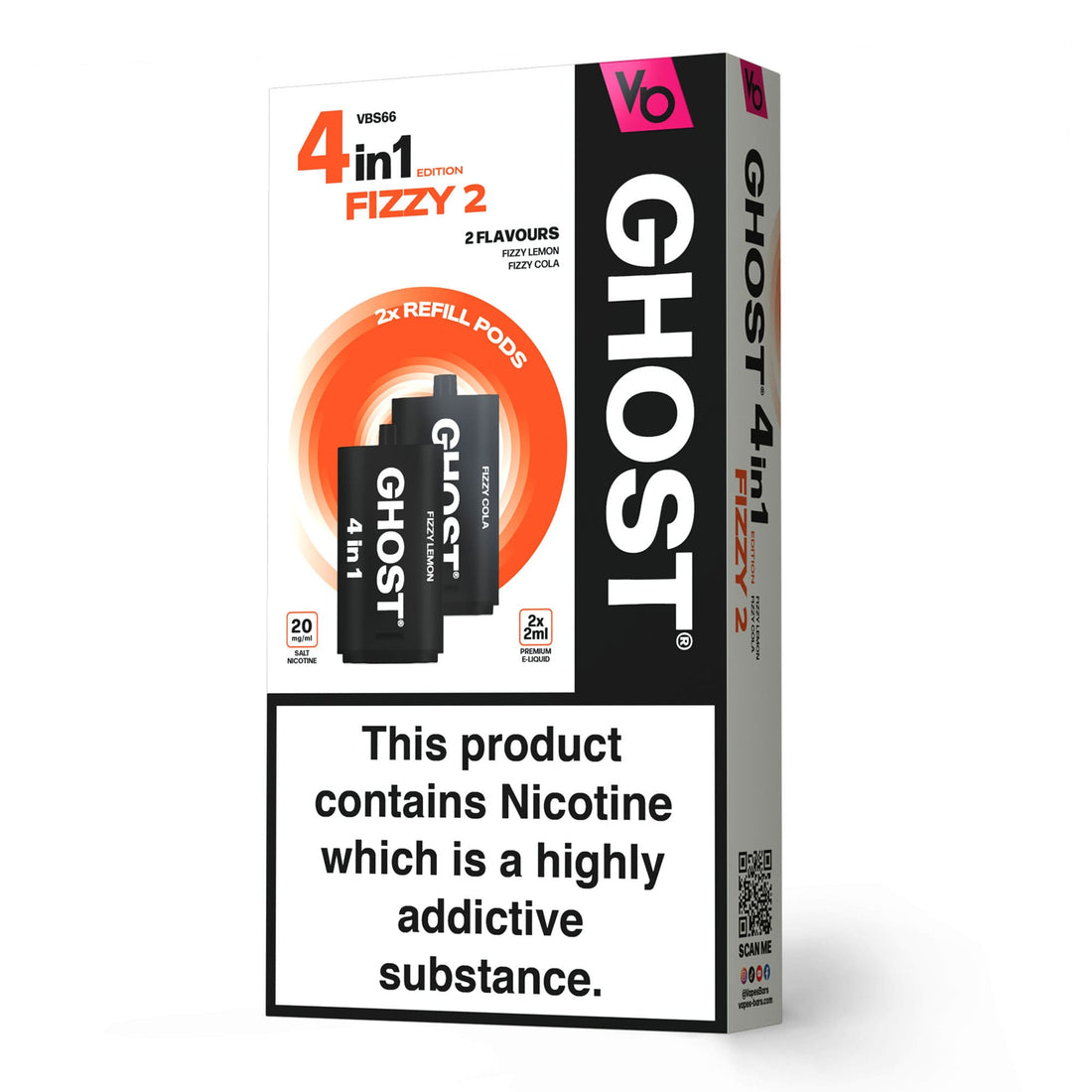 Ghost® VBS66 4in1 Prefilled Pods (20mg)