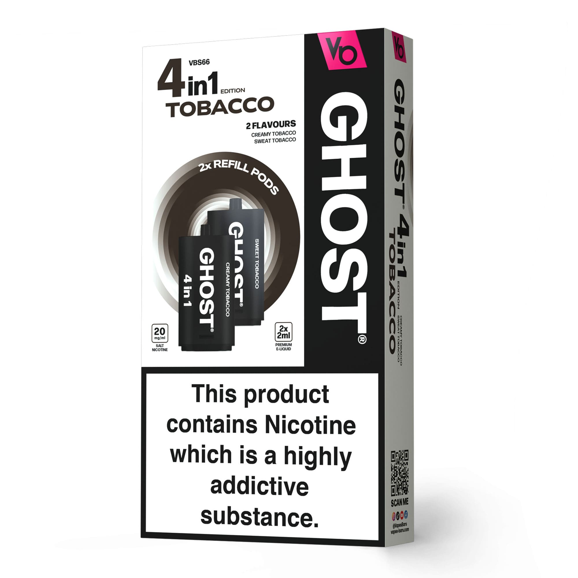 Ghost® VBS66 4in1 Prefilled Pods (20mg)