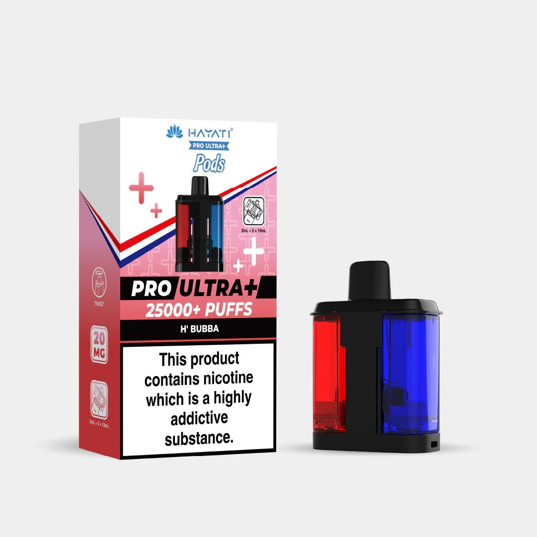 Hayati® Pro Ultra+ 25K Prefilled Pods (20mg)