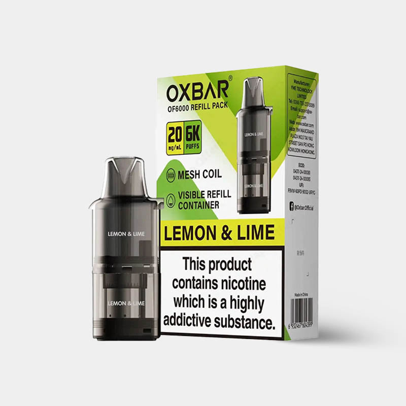 Oxbar® OF6000 Prefilled Pods