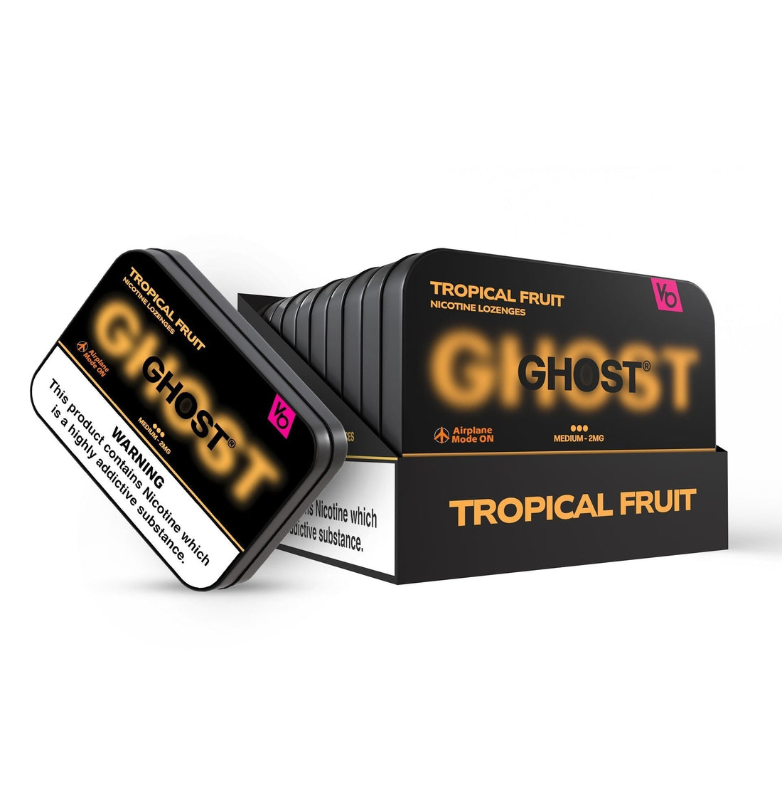 Vapes Bars Ghost Nic Lozenges 2mg
