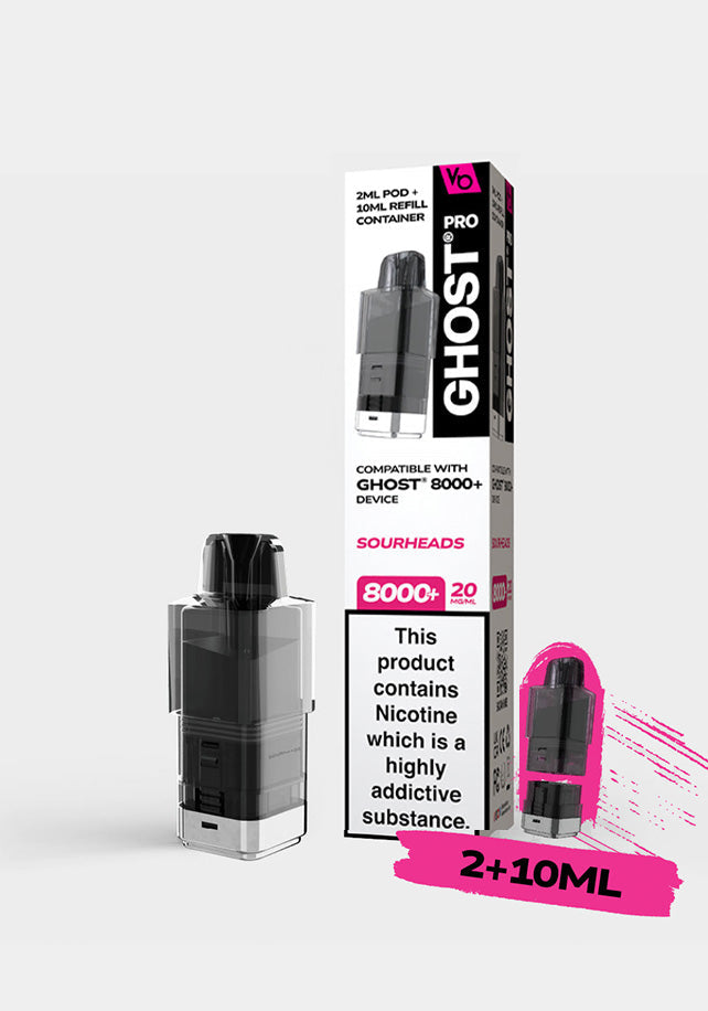 Ghost® 8000+ Prefilled Pods (20mg)