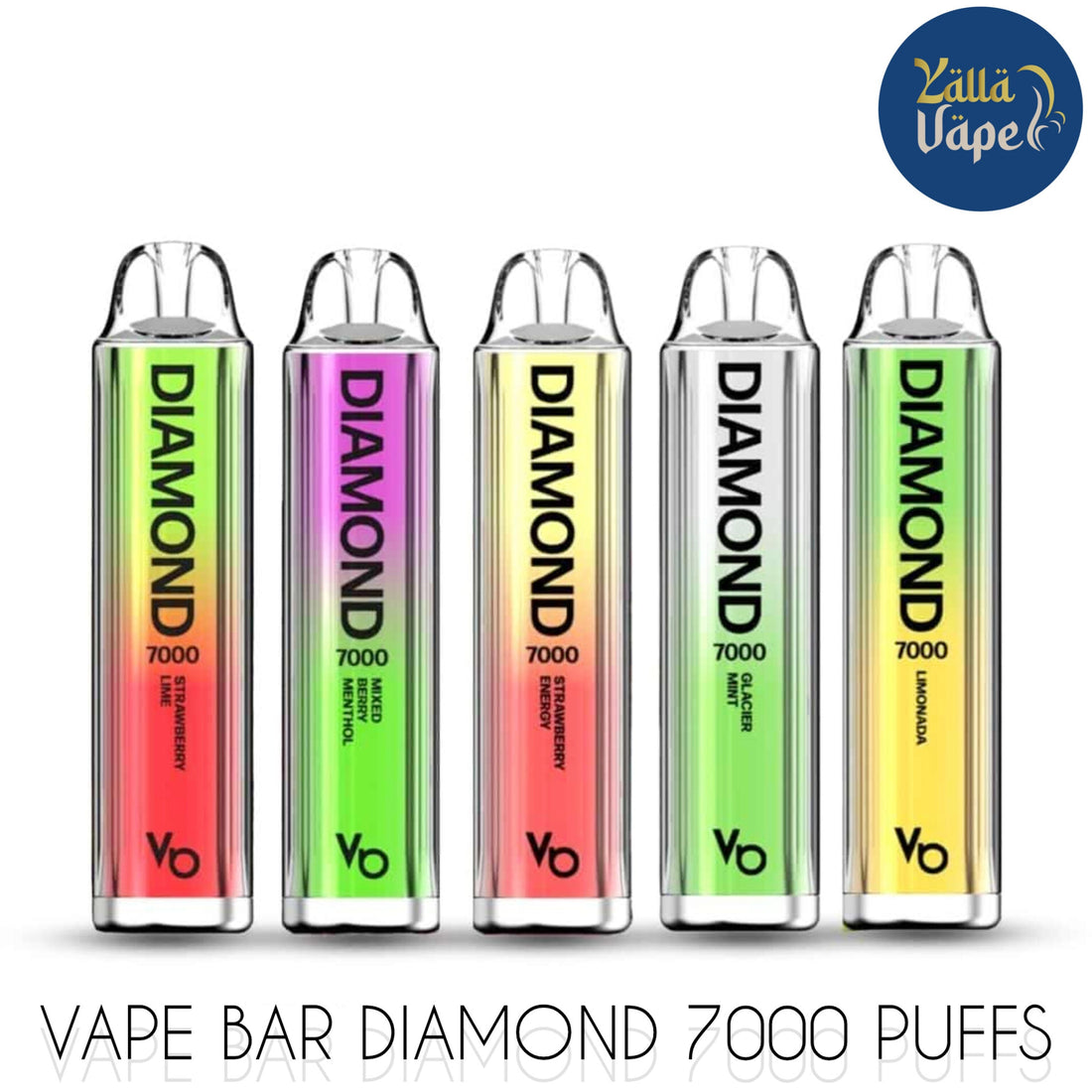 VAPE BARS DIAMOND 7000 Puffs 20MG Disposable Vape