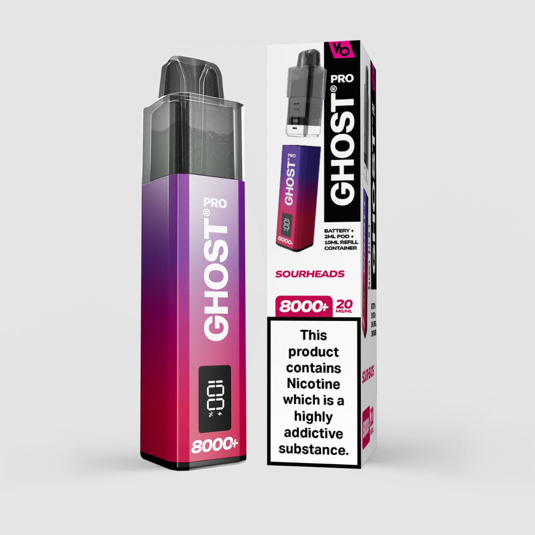 Ghost® 8000+ Reusable Vape Kit (20mg)