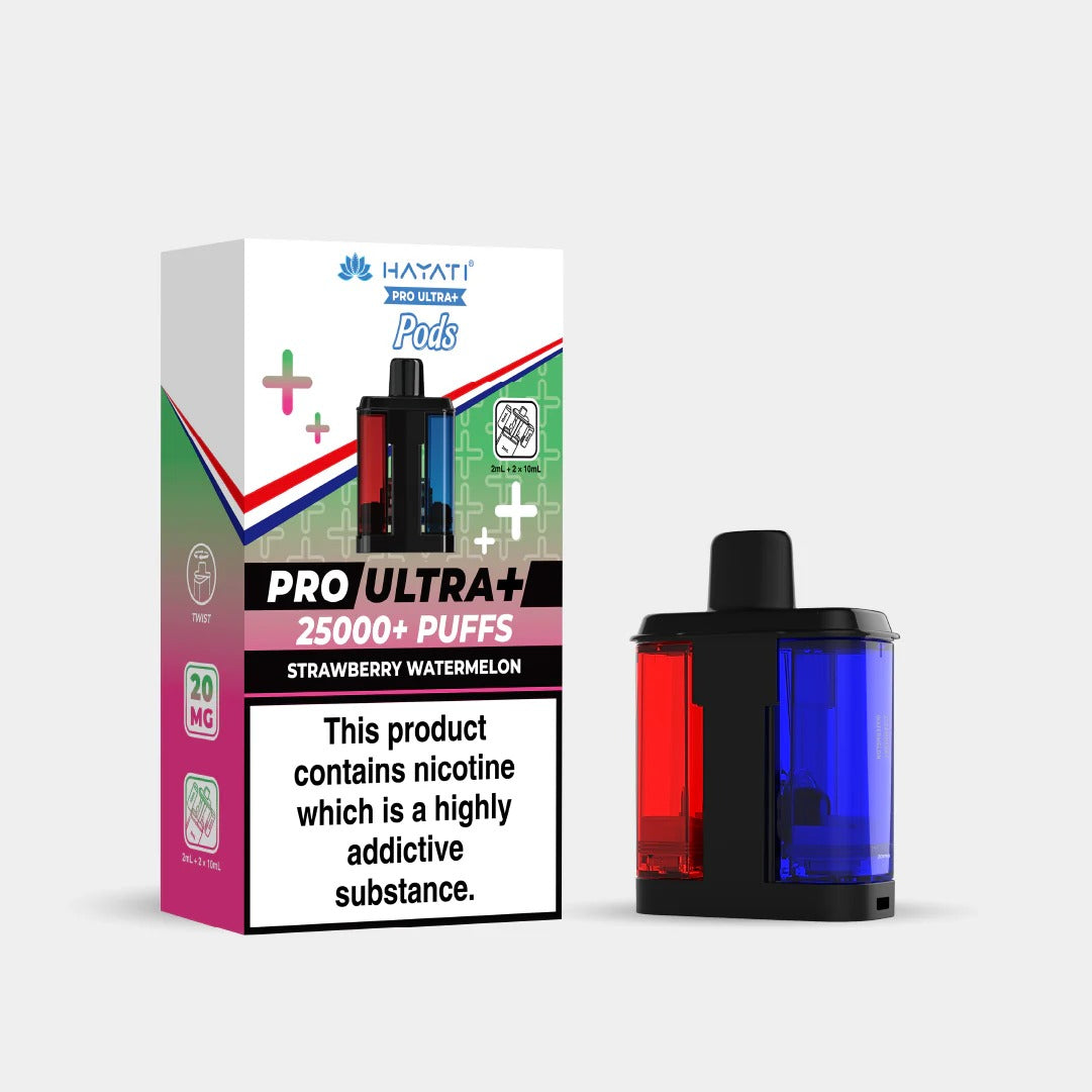 Hayati® Pro Ultra+ 25K Prefilled Pods (20mg)