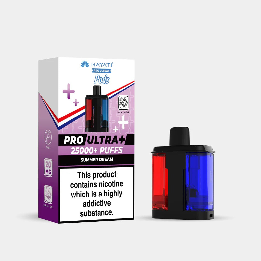 Hayati® Pro Ultra+ 25K Prefilled Pods (20mg)
