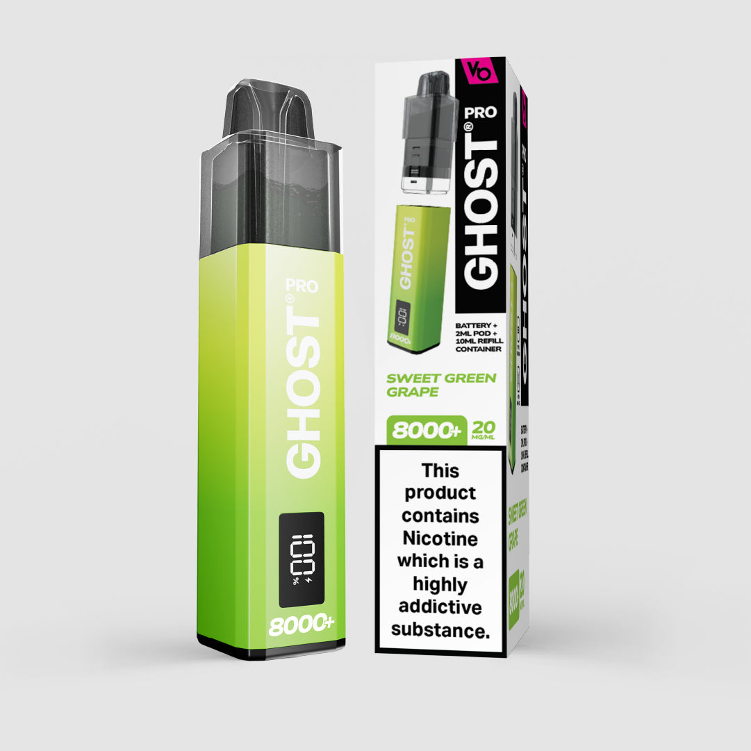 Ghost® 8000+ Reusable Vape Kit (20mg)