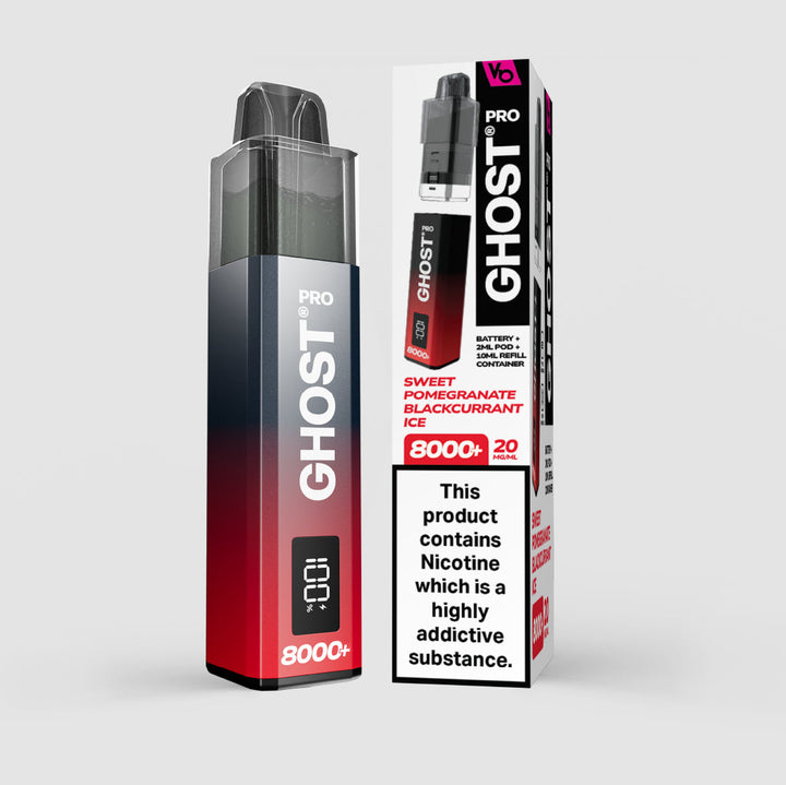 Ghost® 8000+ Reusable Vape Kit (20mg)