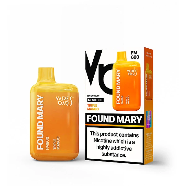 Vapes Bar Found Mary 600 20mg