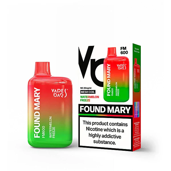 Vapes Bar Found Mary 600 20mg