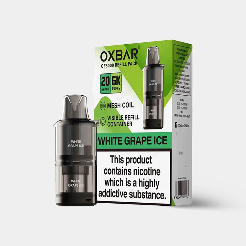 Oxbar® OF6000 Prefilled Pods